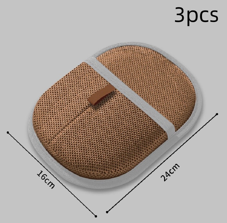 2-in-1 Pet Hair Remover Mitt and Deshedding Brush Glove for Dogs, Cats, and More - silverfoxgoods